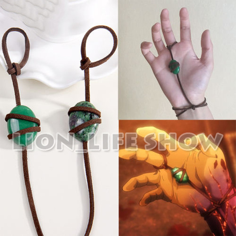 Kabaneri Of The Iron Fortress Ikoma Green Stone Bracelet Cosplay Accesseries Buy Cheap In An Online Store With Delivery Price Comparison Specifications Photos And Customer Reviews