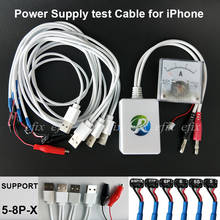 Кабель питания iPower для iPhone 8G 8P X 7G 7P 6S 6SP 6G 6P 5S 5C, провод управления питанием постоянного тока, испытательный провод 2024 - купить недорого