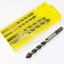 5pcs/ Lot 2*6mm 8mm 10mm 12mm Tungsten Carbide Spear Point Drill Bit Set Tool Plastic Case For Glass Ceramic Tile Marble Wall 2024 - buy cheap