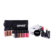 Ofir-kit com sistema de maquiagem profissional, mini compressor de ar, base, blush, sombra e bolsa, 0.3mm 2024 - compre barato