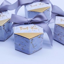 Новые рождественские коробки для конфет в стиле шестиугольника, свадебные сувениры и подарочные коробки, детские бумажные пакеты для душа 2024 - купить недорого