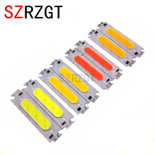 10pcs 2W 12V white red green Blue COB High power LED stripe LED light Emitting Diode 2024 - buy cheap