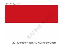 KAFNIK,free shipping 20*30cm/30*45cm/40*60cm/60*90cm small flags Indonesia National Flag for Countries World Event Decorative 2024 - buy cheap