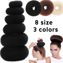 Esponja de espuma mágica para hacer moños en el pelo para mujer, anillo grande fácil, herramientas de estilismo para el cabello, accesorios para el cabello 2024 - compra barato