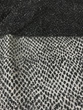 Latest african glued glitter lace fabric high quality nigerian mesh lace Jolin-5625  tulle lace fabric with beads 2024 - buy cheap