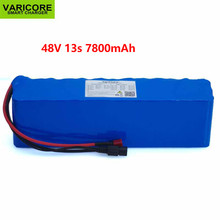 Varicore 48v 7.8ah 13s3p alta potência 7800mah 18650 bateria veículo elétrico motocicleta diy bateria bms proteção 2024 - compre barato