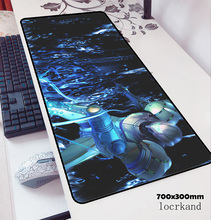 metroid mouse pad 70x30cm gaming mousepad anime Birthday office notbook desk mat gel padmouse games pc gamer mats 2024 - buy cheap