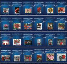 The Red rose flowers style Counted Cross Stitch Sets scenery Cross Stitch 14CT Cross Stitch Kits Embroidery Needlework 2024 - buy cheap