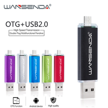 WANSENDA High Speed USB Flash Drive OTG Pen Drive 16GB 32GB 64GB 128GB 256GB Pendrive Flash Memory Stick for Android/Tablet PC 2024 - buy cheap