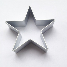 10pcs Star Shaped Aluminium Alloy Cookie Cutter Mold Metal Fondant Cake Decorating Tools Baking Biscuit Moulds 2024 - buy cheap