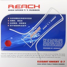 Reach C-7 (C7 C 7) (No ITTF) picos largos de ping pong de goma sin esponja (topes de buey) La nueva lista 2024 - compra barato