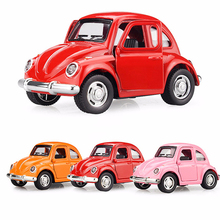 Alloy Car Pull Back Diecast Model Toy Sound light Collection  Car Vehicle Toys For Boys Children Christmas Gift 2024 - buy cheap