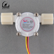 Flow Sensor Switch Meter Counter Hall Sensor Flowmeter Water Control 0.3-6L/min 3.5-24 VDC Voltage 2024 - buy cheap