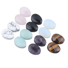 Hot new stone Ear Plugs Flesh Tunnel water headphone 5 to 25MM ear piercing jewelry SEMI PRECIOUS STRETCHER TUNNEL TAPER SADDLE 2024 - buy cheap