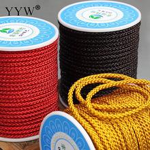 YYW 15m/Lot 3mm Nylon Cord Thread Chinese Knot Macrame Cord Bracelet Braided String DIY Tassels Beading Jewelry Making String 2024 - buy cheap