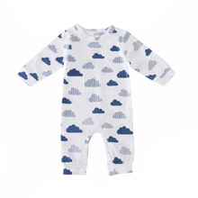 Bonito bebê recém-nascido infantil roupas da menina do menino manga longa algodão nuvem babes macacão uma peça 2024 - compre barato