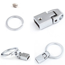 200Pcs  8MM / 10MM Metal Keychain Clasps & Hooks With Ring Rhinestone Decorative DIY Connector Accessories DHL Free Shipping 2024 - buy cheap