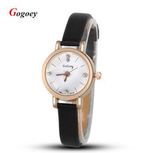 Fashion Leather Watch For Gilrs Women Analog Watches Elegant Casual Major Wristwatch Clock Small round dial mini Reloje hot sale 2024 - buy cheap