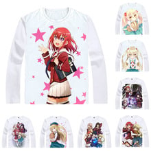 Inou Battle wa Nichijou-kei no Naka de T-Shirts Multi-style Long Sleeve Shirts Supernatural Battles Chifuyu Himeki Cosplay Shirt 2024 - buy cheap