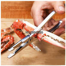 Free Ship Professional Nut and Seafood Tool  Zinc Alloy Picnic Material Home Use Eating Crab Pliers 2024 - buy cheap