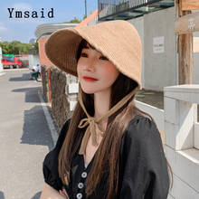 Chapéu feminino de linho e malha respirável, chapéu de sol e bruxa para verão 2020 2024 - compre barato