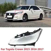 CAPQX 1PCS For Toyota Crown 2015 2016 2017 Headlamp Lampshade Headlight Waterproof Bright Head Lamp Shade Shell Cover Cap 2024 - buy cheap