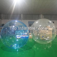 Free Shipping 2M Dia Inflatable Water Zorb Ball On Sale PVC/TPU Material Water Walking Ball Giant Hamster Ball For Human 2024 - buy cheap