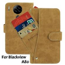 Leather Wallet Blackview A80 Case 6.21" Flip  Fashion Luxury Front Card Slots Cases Cover Business Magnetic Phone Bags 2024 - buy cheap