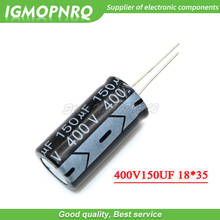 2PCS 400V 150UF 18*35mm 150UF 400V 18*35 Aluminum electrolytic capacitor 2024 - buy cheap