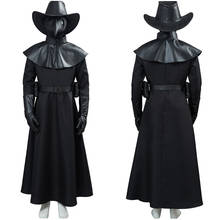 Plague Doctor Cosplay Costume Halloween Carnival Suit Outfit Kids Children 2024 - buy cheap