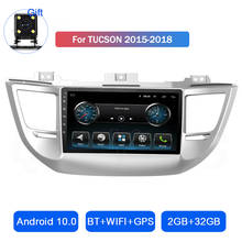 Android10 Quad-core 2G+32G for Hyundai Tucson 2015 2016 2017 2018 GPS navigation central control large screen integrated machine 2024 - buy cheap