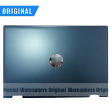 New Original LCD Back Cover for HP PAVILION X360 14-DW Rear Lid Case L96485-001 Blue 2024 - buy cheap