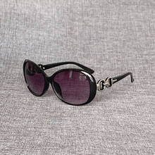 Ретро Винтаж женские модные негабаритные солнцезащитные очки оттенки классические очки женские солнцезащитные очки Брендовые дизайнерские очки UV400 2024 - купить недорого