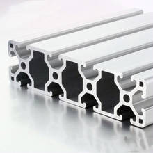 100-600 мм произвольная резка 40160 Европейский стандарт CNC 3D печать профиль Промышленный алюминиевый сплав рамка 2024 - купить недорого