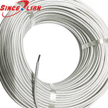5M high temperature wire 2.5square fire resistant temperature white resistant wire silicone rubber braided insulated wire 2024 - buy cheap