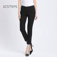 Women Suit Pants Ankle Length Capri Pants White Black Rose Office Lady Work Wear Trousers Plus Size 3XL Female Pencil Pants 2021 2024 - buy cheap