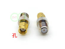 50pcs/100pcs F female jack to RP-SMA male JACK center RF coaxial CONNECTOR 2024 - buy cheap