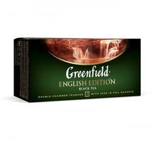 Чай Greenfield "English Edition", черный, 25 пакетиков 2024 - купить недорого