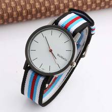 Womage Simple Men Watches Fashion Casual Men Watches Nylon Strap Watches Quartz Wristwatches relogio masculino reloj hombre 2024 - buy cheap