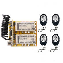 Interruptor de Control remoto inalámbrico de 2 canales, módulo controlador momentáneo, botón de Reinicio de disparo, 433mhz, RF, Mini pequeño, 3,7 v, 5v, 6v, 9v, 12v 2024 - compra barato