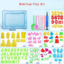 DIY Slime Supplies Plasticine Mold Modeling Clay Kit Sand Slime Fluffy Play Dough Tools Set Cutters Moulds Toy For Children Gift 2024 - buy cheap
