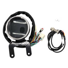 Motorcycle 12000RPM Digital LED Odometer Speedometer Tachometer 2024 - buy cheap
