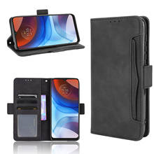 Comfortable Anti-drop Vintage Wallet Case for Motorola Moto E7 Power G8 G9 Play G30 E6i G 5G Plus One Fusion Stylus Phone Bag 2024 - buy cheap