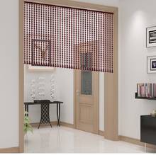 Fengshui partition lotus door curtain Chinese household door curtain toilet porch hanging curtain without holes 2024 - buy cheap