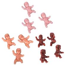 Cute Baby Shower Mini Doll Plastic Child Full Moon Gifts Boys Girls Party Supplies Kids Small Toy Accessories 2024 - buy cheap