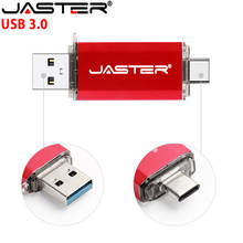 JASTER Usb 3.0 OTG Pen Drive Type C USB Flash Drive 32GB 64GB High Speed Usb Stick 3.0 Pendrive 128GB 256GB Memory Stick 2024 - buy cheap