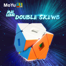 Новый вызов MoYu Meilong Double Skewbes магические кубики Cubing класс XieZhuan скоростной куб пазл игрушки подарок Cubo Magico для детей 2024 - купить недорого