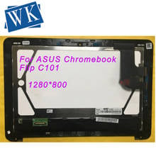 For ASUS Chromebook Flip C101 C101PA 10.1 inch lcd display with touch screen digitizer Assembly replacement parts 2024 - buy cheap