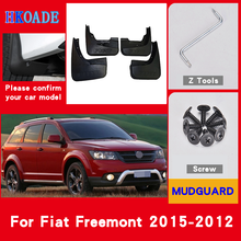 Para-lamas para carros para fiat freemont 2015-2012 proteções contra respingo para fender 2024 - compre barato