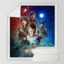 Stranger Things Blanket Soft Bedding Sheet Sofa Cover Throw Nap Plush Travel Picnic Home For Adults Kids 2024 - buy cheap